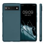Husa Kwmobile pentru Google Pixel 6a, Silicon, Verde, 57960.14 fotografia produsului