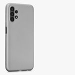 Husa Kwmobile pentru Samsung Galaxy A13, Silicon, Gri, 57956.67 fotografia produsului View 7 S
