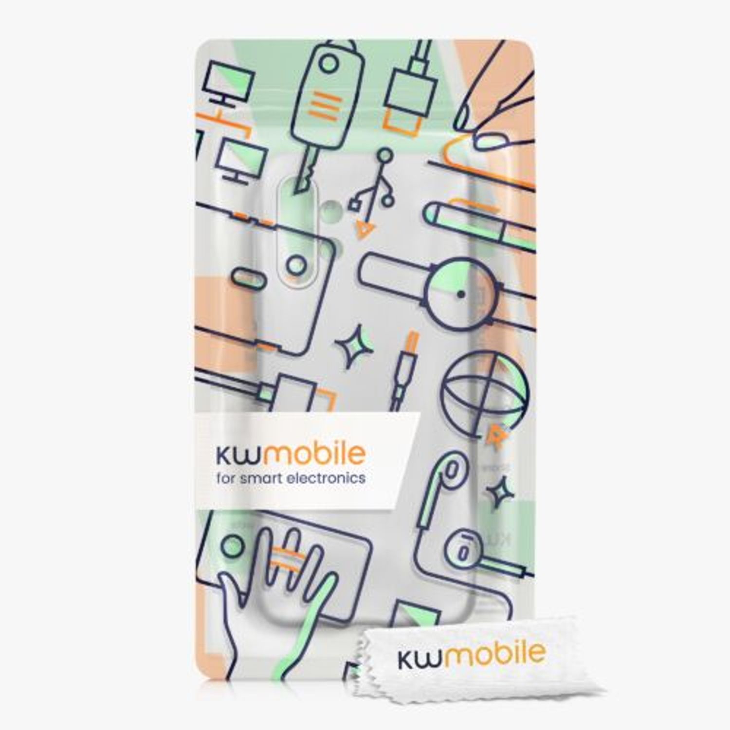 Husa Kwmobile pentru Samsung Galaxy A13, Silicon, Gri, 57956.67 fotografia produsului View 6 L