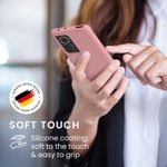 Husa Kwmobile pentru Xiaomi 12 Pro, Silicon, Roz, 57937.193 fotografia produsului View 4 S