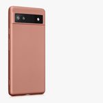 Husa Kwmobile pentru Google Pixel 6a, Silicon, Rose Gold, 57960.211 fotografia produsului View 7 S