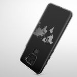 Husa Kwmobile pentru Xiaomi Redmi Note 9, Silicon, Transparent/Argintiu, 57084.05 fotografia produsului View 5 S