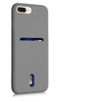 Husa pentru iPhone 8 Plus/iPhone 7 Plus, Silicon, Gri, 49102.155 fotografia produsului View 8 S