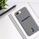 Husa pentru iPhone 8 Plus/iPhone 7 Plus, Silicon, Gri, 49102.155 fotografia produsului View 3 S