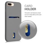 Husa pentru iPhone 8 Plus/iPhone 7 Plus, Silicon, Gri, 49102.155 fotografia produsului View 4 S