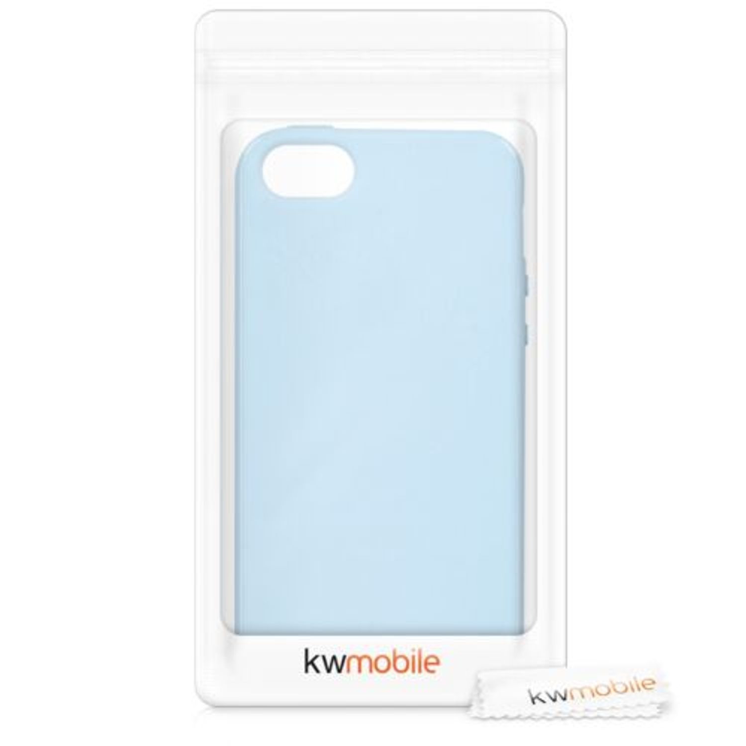 Husa pentru Apple iPhone 5/iPhone 5s/iPhone SE, Silicon, Albastru, 33098.58 fotografia produsului View 2 L