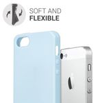 Husa pentru Apple iPhone 5/iPhone 5s/iPhone SE, Silicon, Albastru, 33098.58 fotografia produsului View 6 S