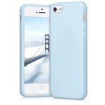 Husa pentru Apple iPhone 5/iPhone 5s/iPhone SE, Silicon, Albastru, 33098.58 fotografia produsului
