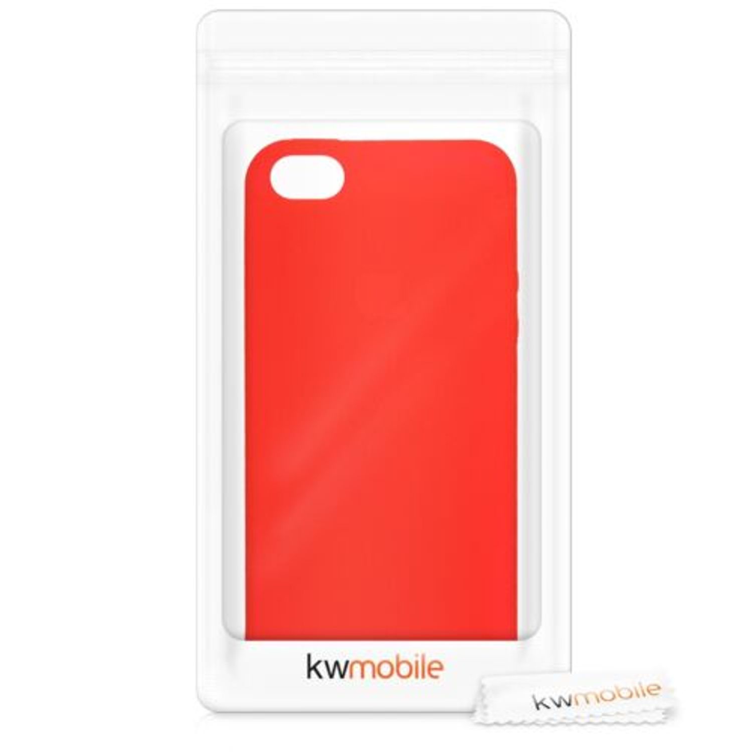 Husa pentru Apple iPhone 5/iPhone 5s/iPhone SE, Silicon, Rosu, 44141.111 fotografia produsului View 7 L