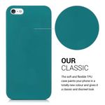 Husa pentru Apple iPhone 5/iPhone 5s/iPhone SE, Silicon, Albastru, 33098.78 fotografia produsului View 5 S