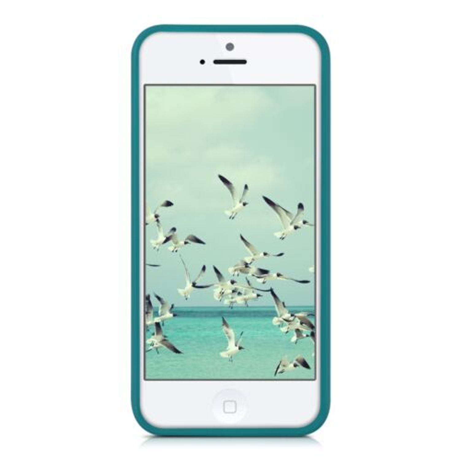 Husa pentru Apple iPhone 5/iPhone 5s/iPhone SE, Silicon, Albastru, 33098.78 fotografia produsului View 6 L