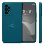 Husa Kwmobile pentru Samsung Galaxy A53 5G, Silicon, Verde, 58023.06 fotografia produsului