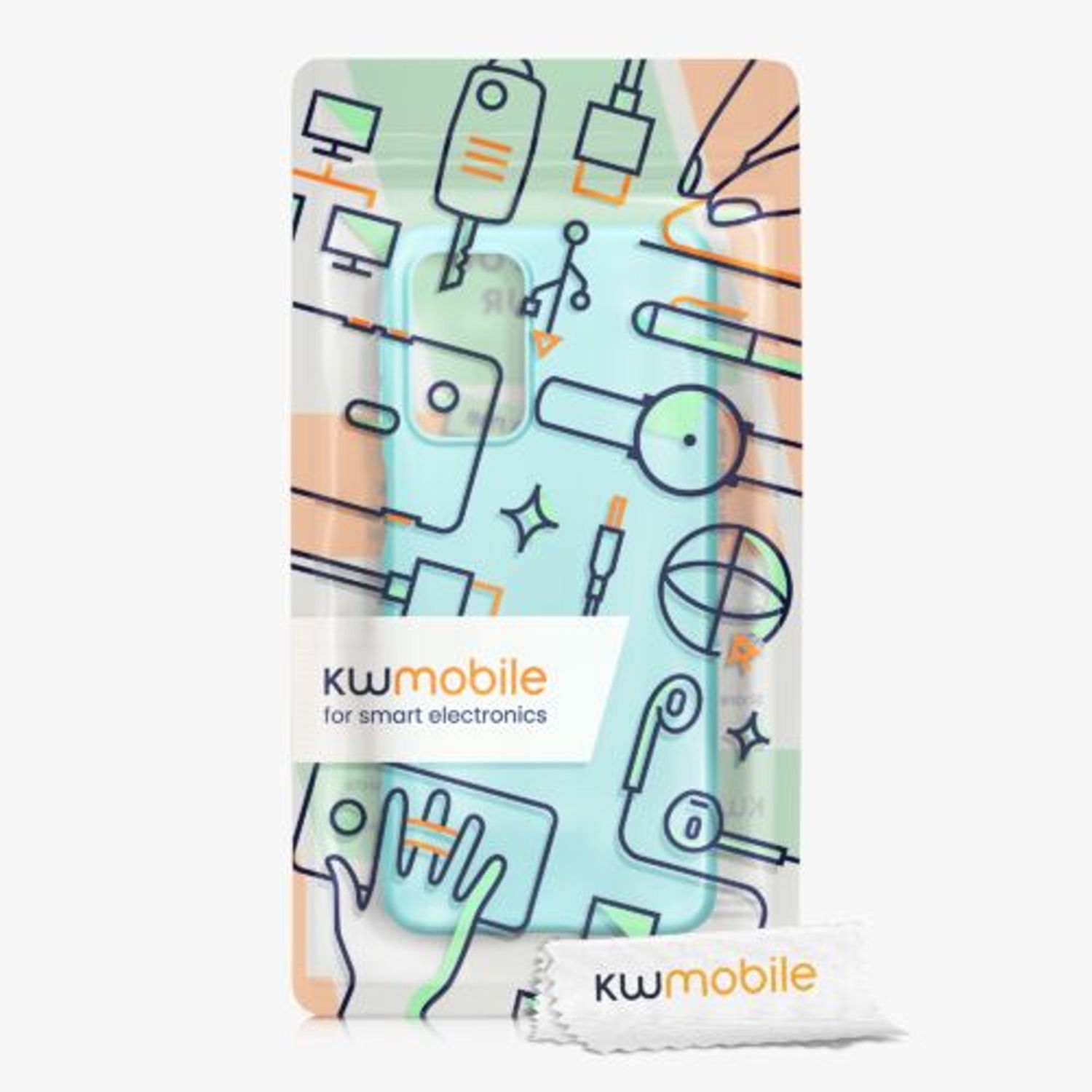 Husa Kwmobile pentru Samsung Galaxy A23, Silicon, Verde, 58020.231 fotografia produsului View 10 L