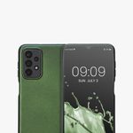 Husa Kwmobile pentru Samsung Galaxy A23, Silicon, Verde, 58020.233 fotografia produsului View 5 S