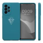 Husa Kwmobile pentru Samsung Galaxy A33 5G, Silicon, Verde, 58026.01 fotografia produsului