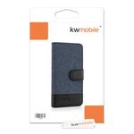 Husa pentru Apple iPhone 5/iPhone 5s/iPhone SE, Textil, Albastru, 35222.17 fotografia produsului View 8 S
