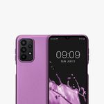 Husa Kwmobile pentru Samsung Galaxy A23, Silicon, Mov, 58020.230 fotografia produsului View 10 S