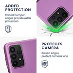 Husa Kwmobile pentru Samsung Galaxy A23, Silicon, Mov, 58020.230 fotografia produsului View 3 S