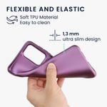 Husa Kwmobile pentru Samsung Galaxy A23, Silicon, Mov, 58020.230 fotografia produsului View 2 S