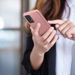 Husa Kwmobile pentru Samsung Galaxy A33 5G, Silicon, Rose Gold, 58022.31 fotografia produsului View 9 S