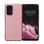 Husa Kwmobile pentru Samsung Galaxy A33 5G, Silicon, Rose Gold, 58022.31 fotografia produsului