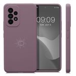 Husa Kwmobile pentru Samsung Galaxy A53 5G, Silicon, Mov, 58023.04 fotografia produsului