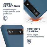 Husa Kwmobile pentru Google Pixel 6a, Silicon, Verde, 58053.57 fotografia produsului View 3 S