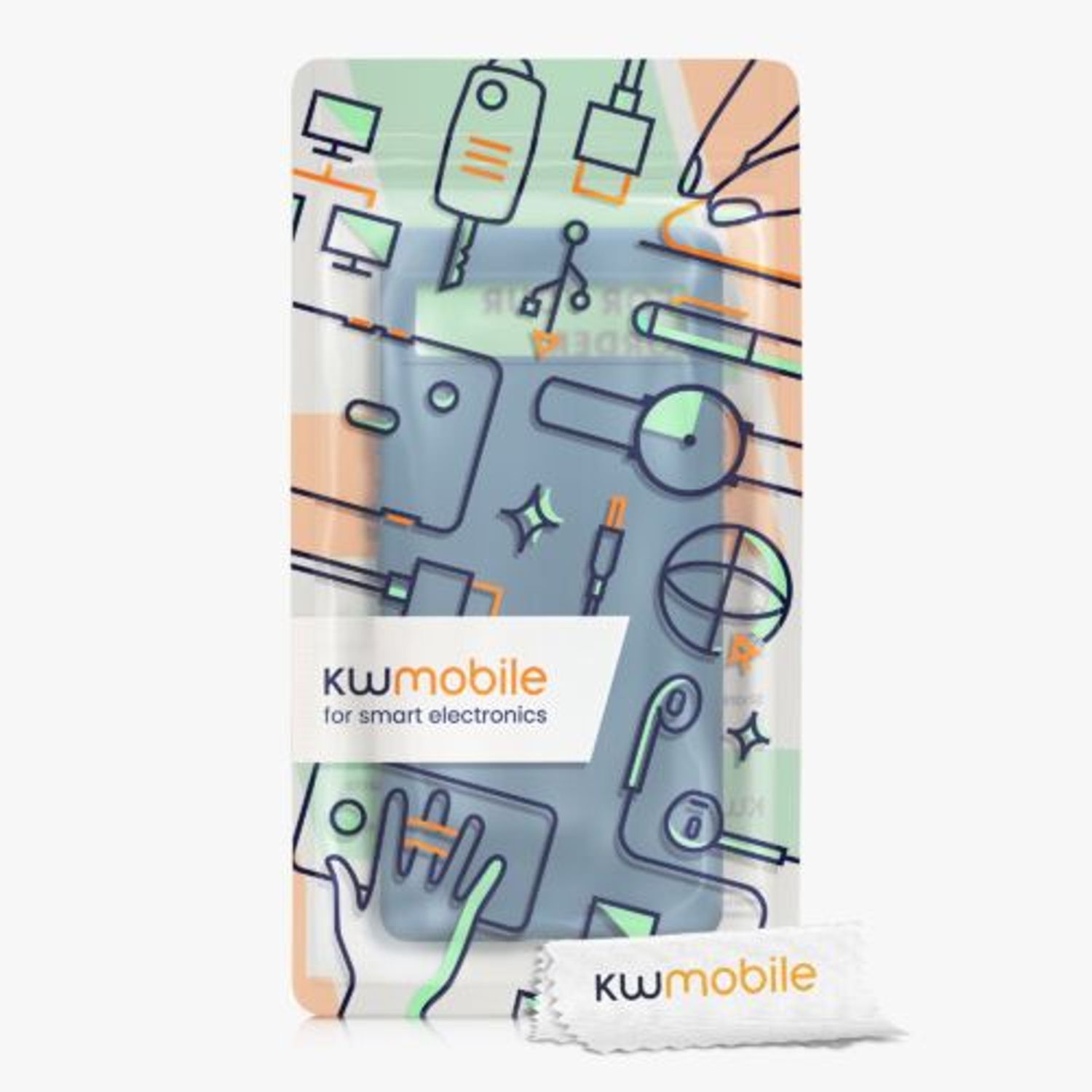 Husa Kwmobile pentru Google Pixel 6a, Silicon, Verde, 58053.57 fotografia produsului View 6 L