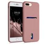 Husa pentru iPhone 8 Plus/iPhone 7 Plus, Silicon, Roz, 49102.193 fotografia produsului