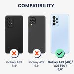 Husa Kwmobile pentru Samsung Galaxy A23, Silicon, Verde, 58044.171 fotografia produsului View 5 S