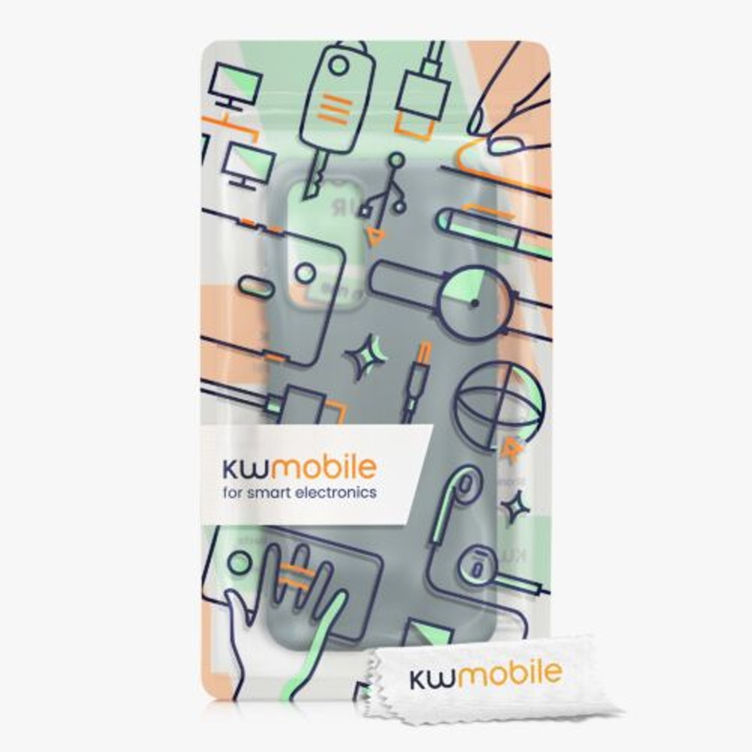 Husa Kwmobile pentru Samsung Galaxy A23, Silicon, Verde, 58044.171 fotografia produsului View 6 L