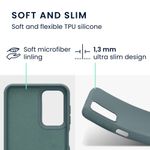 Husa Kwmobile pentru Samsung Galaxy A23, Silicon, Verde, 58044.171 fotografia produsului View 2 S