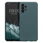 Husa Kwmobile pentru Samsung Galaxy A13, Silicon, Verde, 58049.171 fotografia produsului