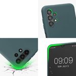 Husa Kwmobile pentru Samsung Galaxy A13, Silicon, Verde, 58049.171 fotografia produsului View 7 S