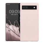 Husa Kwmobile pentru Google Pixel 6a, Silicon, Crem, 58053.225 fotografia produsului View 16 S