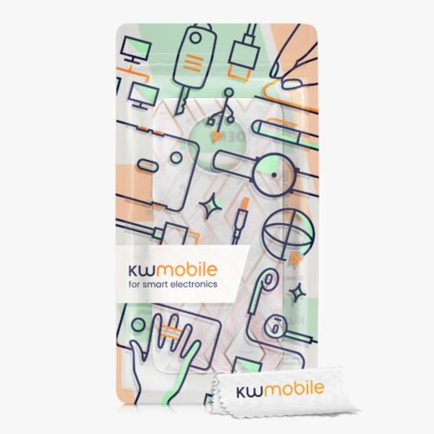 Husa Kwmobile pentru Xiaomi Mi 10T Lite, Silicon, Multicolor, 57088.04 fotografia produsului View 7 L