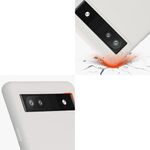 Husa Kwmobile pentru Google Pixel 6a, Silicon, Alb, 58053.48 fotografia produsului View 7 S