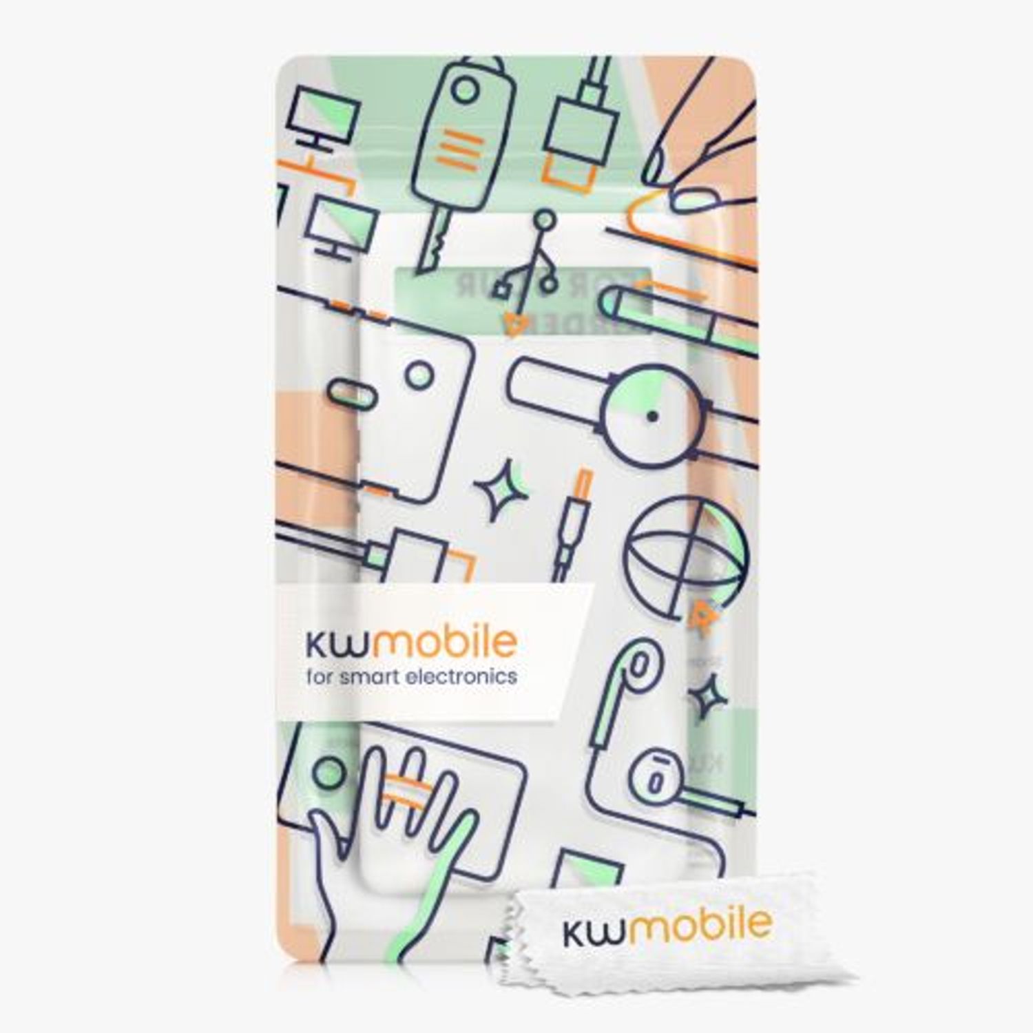 Husa Kwmobile pentru Google Pixel 6a, Silicon, Alb, 58053.48 fotografia produsului View 4 L