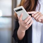 Husa Kwmobile pentru Google Pixel 6a, Silicon, Alb, 58053.48 fotografia produsului View 8 S