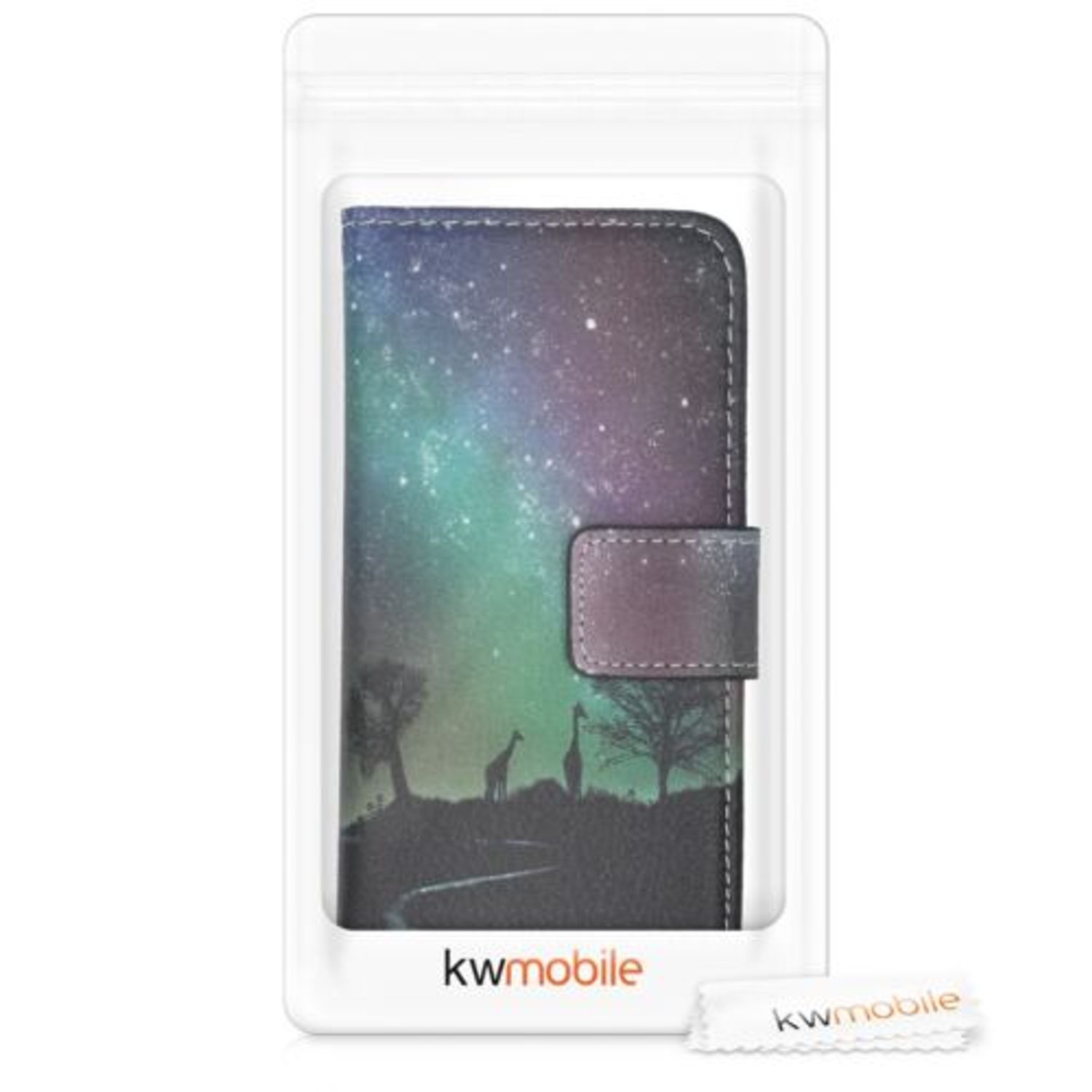 Husa pentru Apple iPhone 5/iPhone 5s/iPhone SE, Piele ecologica, Multicolor, 20207.29 fotografia produsului View 7 L