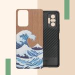 Husa Kwmobile pentru Xiaomi Redmi Note 10 Pro, Lemn, Multicolor, 55940.08 fotografia produsului View 8 S