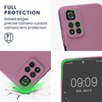 Husa Kwmobile pentru Xiaomi Redmi Note 11 Pro Plus 5G, Silicon, Violet, 58097.167 fotografia produsului View 3 S
