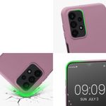 Husa Kwmobile pentru Samsung Galaxy A23, Silicon, Violet, 58044.167 fotografia produsului View 10 S