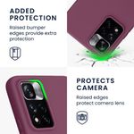 Husa Kwmobile pentru Xiaomi Redmi Note 11 Pro Plus 5G, Silicon, Violet, 58095.187 fotografia produsului View 3 S
