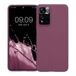 Husa Kwmobile pentru Xiaomi Redmi Note 11 Pro Plus 5G, Silicon, Violet, 58095.187 fotografia produsului