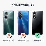 Husa Kwmobile pentru Honor 50, Silicon, Albastru, 58089.108 fotografia produsului View 5 S