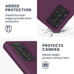 Husa Kwmobile pentru Samsung Galaxy A53 5G, Silicon, Violet, 58051.187 fotografia produsului View 3 S