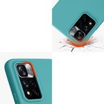 Husa Kwmobile pentru Xiaomi Redmi Note 11 Pro Plus 5G, Silicon, Verde, 58095.57 fotografia produsului View 7 S