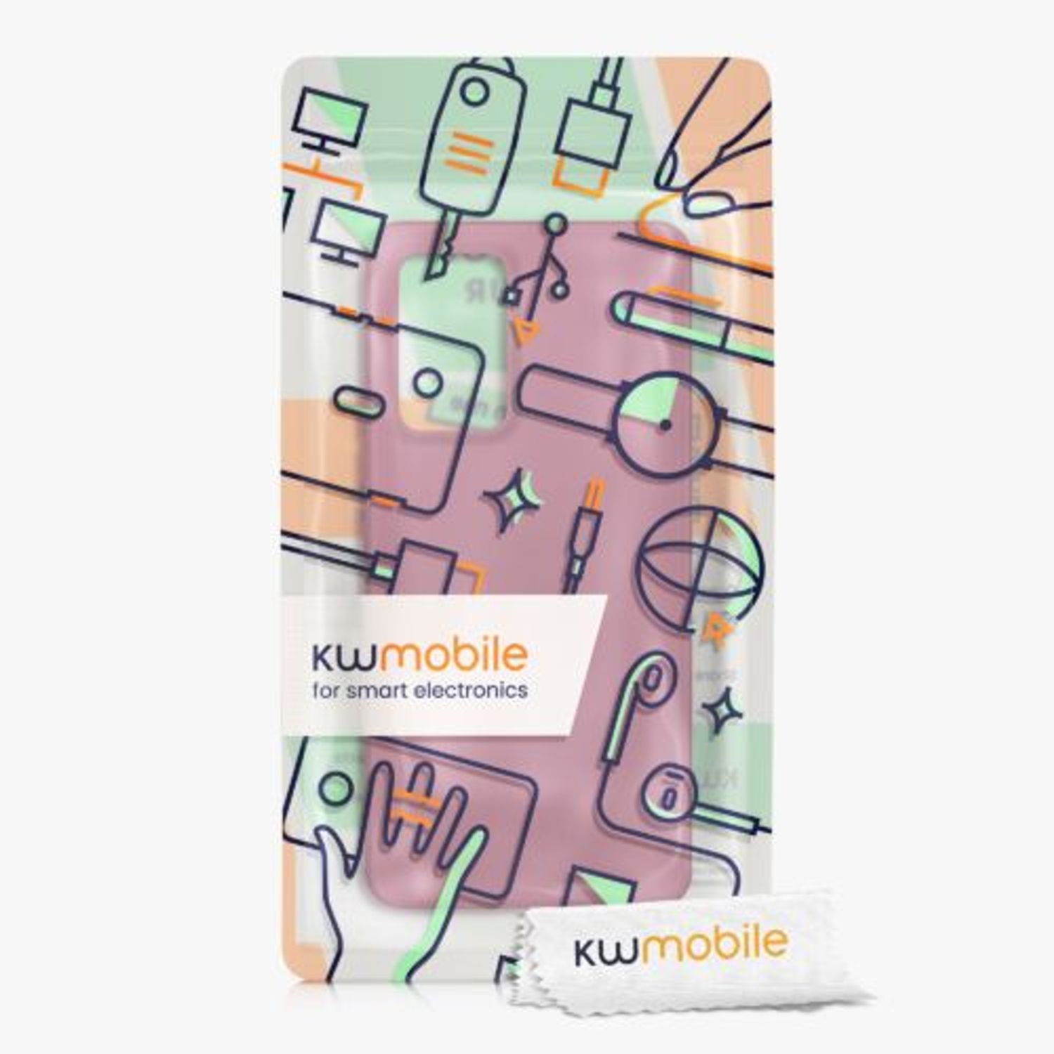 Husa Kwmobile pentru Samsung Galaxy A53 5G, Silicon, Violet, 58051.167 fotografia produsului View 4 L