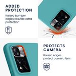 Husa Kwmobile pentru Xiaomi Redmi Note 11 Pro Plus 5G, Silicon, Verde, 58095.57 fotografia produsului View 6 S